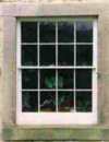 small sash window in Bonsall